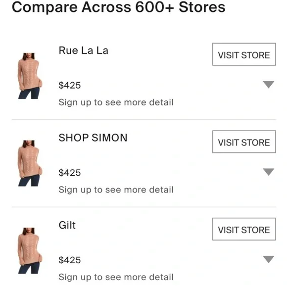 Magaschoni blush 100% cashmere sweater S/P - Picture 5 of 8